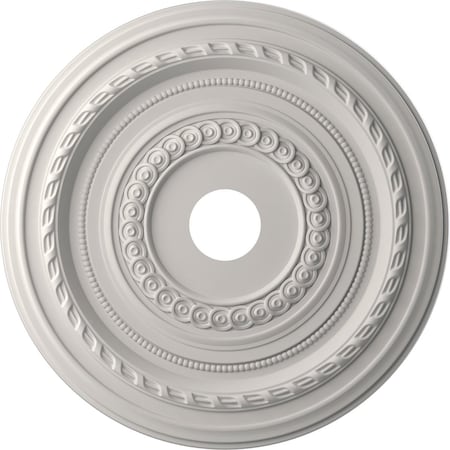 Cole PVC Ceiling Medallion (Fits Canopies Up To 6), 22OD X 3 1/2ID X 1P